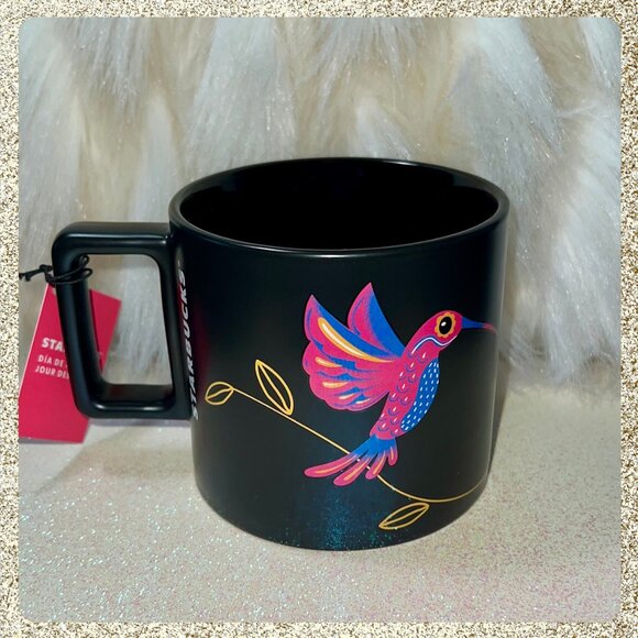 ⭐💀 Starbucks "Día de Muertos" (Day of the Dead) Ceramic Coffee Mug 14oz NWT - Picture 2 of 9